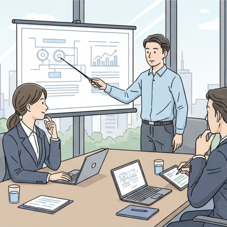 客户汇报与技术演示